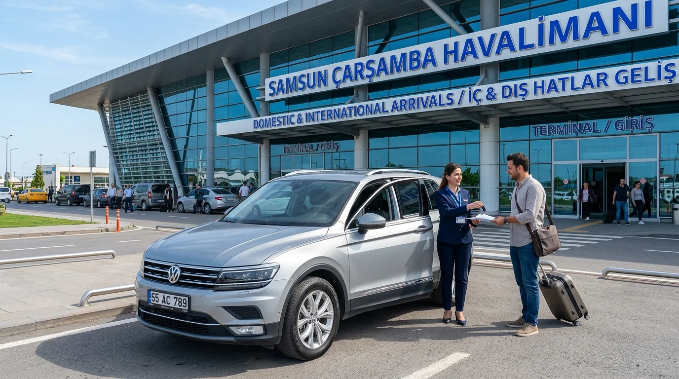 Samsun Havalimanı Araç Kiralama | 7/24 Karşılama ve Uygun Fiyat - Aracbu